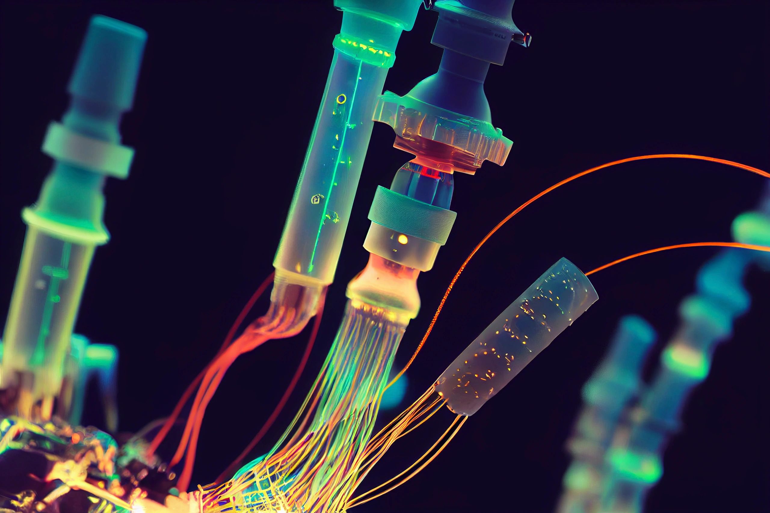 Abstract biotechnology concept